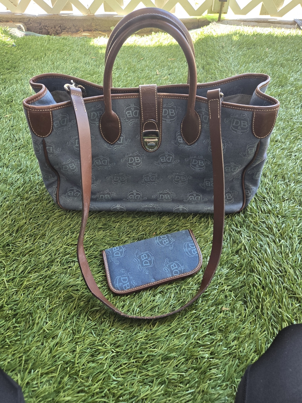 Dooney & Bourke Denim 2-Piece Set